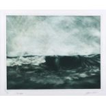 James Allen, RUA - THE WAVE - Limited Edition Coloured Lithograph (36/50) - 14 x 18 inches - Signed