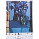 Brian Ballard, RUA - STILL LIFE, JUG OF FLOWERS - Coloured Print - 23 x 16 inches - Signed