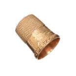 14CT GOLD THIMBLE