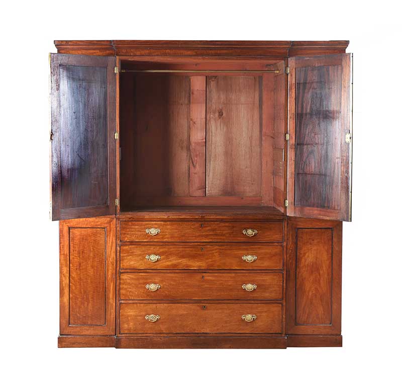 REGENCY MAHOGANY WARDROBE - Image 5 of 10