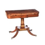 REGENCY TURN OVER LEAF TEA TABLE