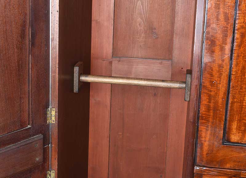 REGENCY MAHOGANY WARDROBE - Image 9 of 10