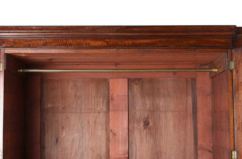 REGENCY MAHOGANY WARDROBE - Image 7 of 10