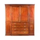 REGENCY MAHOGANY WARDROBE