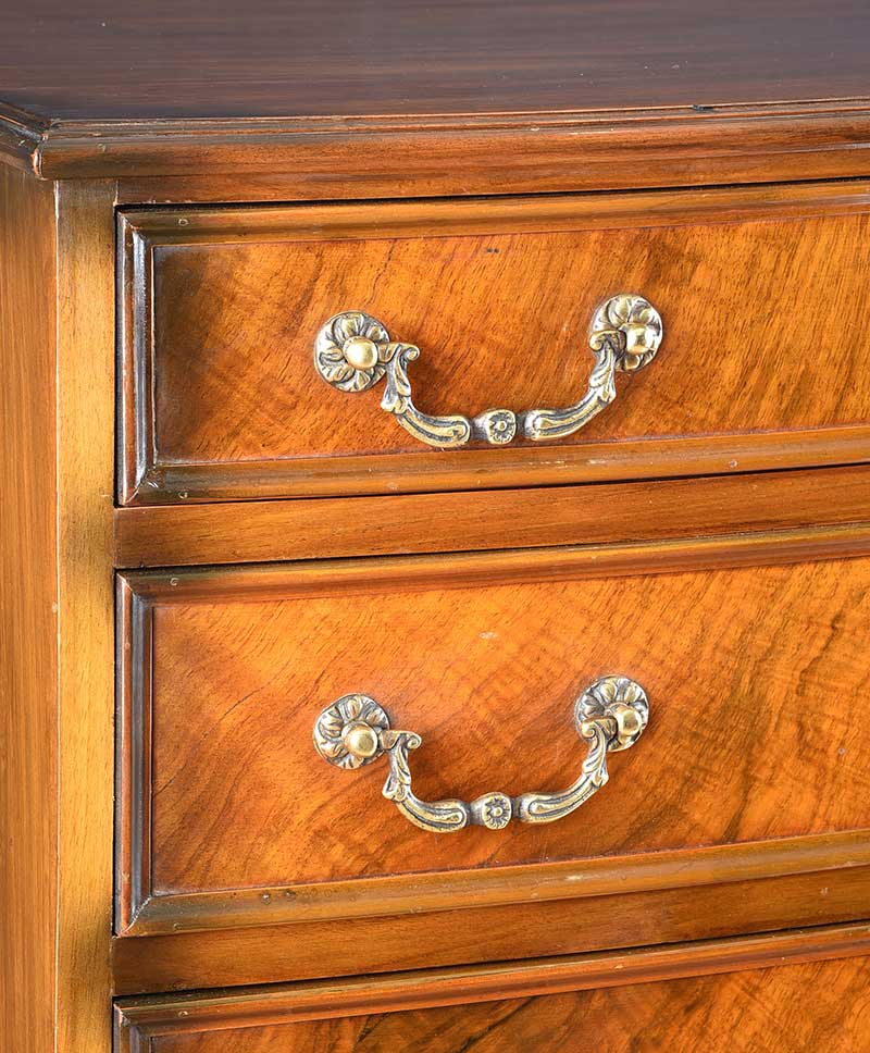 WALNUT CHEST ON CHEST - Image 2 of 5