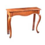 VICTORIAN WALNUT CONSOLE TABLE