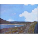 Sean Lorinyenko - THE ATLANTIC DRIVE, DOWNINGS - Watercolour Drawing - 11.5 x 15.5 inches - Signed