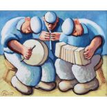 Leo Casement - TRIPLE TIME - Oil on Canvas - 16 x 20 inches - Signed