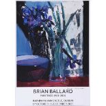 Brian Ballard, RUA - EXHIBITION POSTER, RATHFARNHAM CASTLE, DUBLIN, 17TH OCTOBER 2015 - Coloured