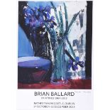 Brian Ballard, RUA - EXHIBITION POSTER, RATHFARNHAM CASTLE, DUBLIN 2015 - Coloured Print - 18 x 15