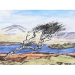 Dawson - CONNEMARA - Watercolour Drawing - 6 x 8 inches - Signed
