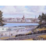 Gary Devon, RUA - THE PICKIE POOL, BANGOR - Limited Edition Coloured Print (467/850) - 8.5 x 11