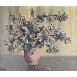 Anne Primrose Jury, HRUA - CRABAPPLE BLOSSOM - Oil on Canvas on Board - 20 x 24 inches - Signed