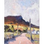 Jim Holmes - BELOW BINEVENAGH - Oil on Board - 10 x 8 inches - Signed