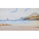 W.B. McBroom - INNISHOWEN, DONEGAL - Watercolour Drawing - 8 x 14 inches - Signed