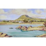 Samuel McLarnon, UWS - LURIG, CUSHENDALL - Coloured Print - 11 x 18 inches - Unsigned