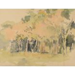 Gladys Maccabe, HRUA - WOODLANDS - Watercolour Drawing - 13.5 x 17 inches - Signed