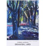 Brian Ballard, RUA - CYPRUS AVENUE - Coloured Print - 20 x 15 inches - Signed