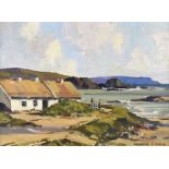 Maurice Canning Wilks, ARHA RUA - BALLINTOY, COUNTY ANTRIM - Oil on Canvas - 15 x 20 inches - Signed