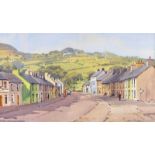 Samuel McLarnon, UWS - WATERFOOT, COUNTY ANTRIM - Watercolour Drawing - 11 x 18 inches - Signed
