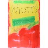 Neil Shawcross, RHA RUA - MOTT'S APPLE JUICE - Watercolour Drawing - 52 x 36 inches - Signed