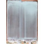 Ciaran Lennon - GREY TONE ABSTRACT - Acrylic on Copper - 10 x 7.5 inches - Signed Verso