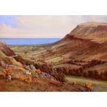 David Overend - GLENARIFF GLEN, COUNTY ANTRIM - Coloured Print - 6 x 8 inches - Signed