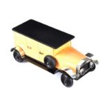 George Callaghan - DESK TOP MODEL CAR WITH SHOT GLASS - Carved Wooden Model - 3.5 x 9 inches -