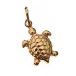 9CT GOLD TURTLE CHARM