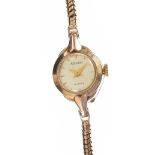 ACCURIST 9CT GOLD WRISTWATCH