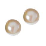 SILVER CULTURED PEARL EARRINGS