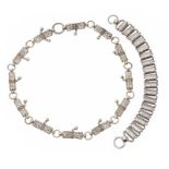 STERLING SILVER BRACELET AND NECKLACE