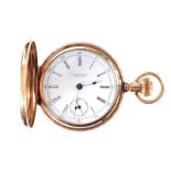 14CT GOLD POCKET WATCH WITH BOX
