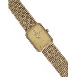 9CT GOLD MARVIN REVUE QUARTZ WATCH