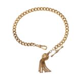 9CT GOLD WATCH CHAIN