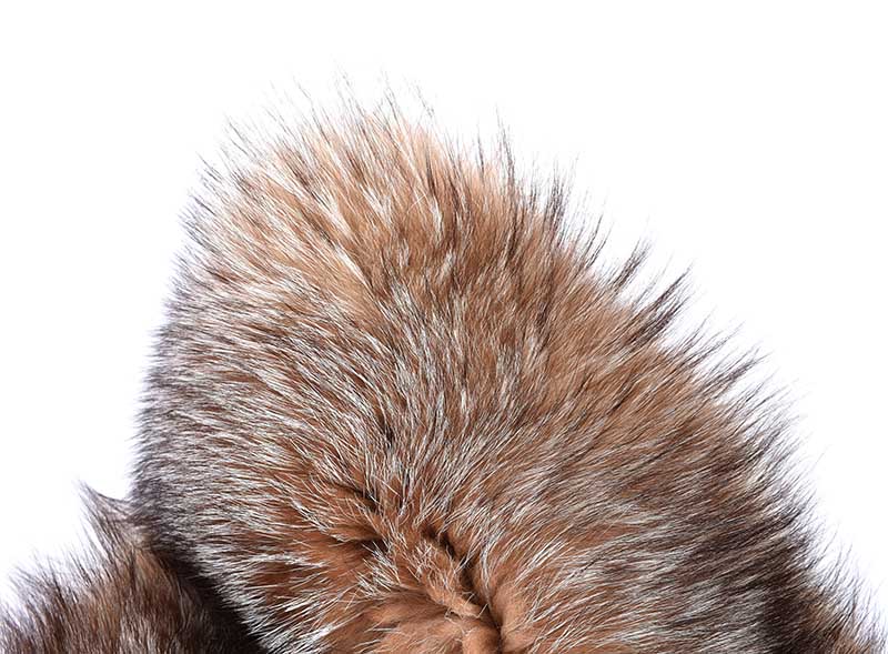 BROWN FOX FUR COLLAR - Image 2 of 3