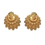 VINTAGE BOUCHER CLIP ON EARRINGS