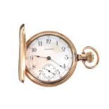 WALTHAM GOLD PLATED POCKET WATCH