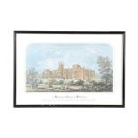 QUEEN'S COLLEGE, BELFAST COLOURED PRINT