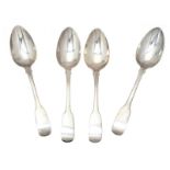 FOUR SILVER SPOONS