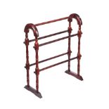 MAHOGANY TOWEL RAIL