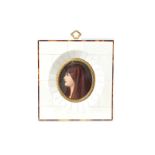 TWENTIETH CENTURY FRAMED MINIATURE