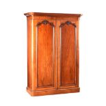 VICTORIAN MAHOGANY WARDROBE