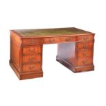 MAHOGANY PARTNERS DESK