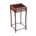 ROSEWOOD CHINESE LAMP TABLE