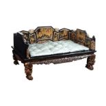 ANTIQUE CHINESE FORMAL OPIUM BED