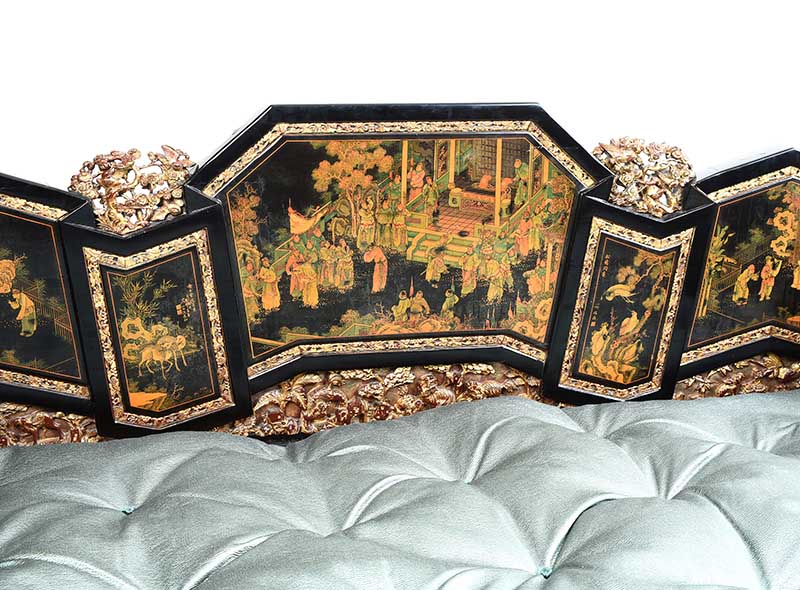 ANTIQUE CHINESE FORMAL OPIUM BED - Image 2 of 20