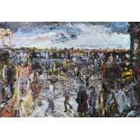 Jack Butler Yeats, RHA - THE OLD DAYS - Coloured Print - 8 x 11 inches - Unsigned