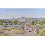 Samuel McLarnon, UWS - BALLYCASTLE - Coloured Print - 11 x 18 inches - Unsigned