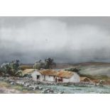 Frank Egginton, RCA FIAL - A DONEGAL COTTAGE - Watercolour Drawing - 15 x 20 inches - Signed